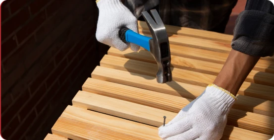 Deck Construction services by Matrix Renovations