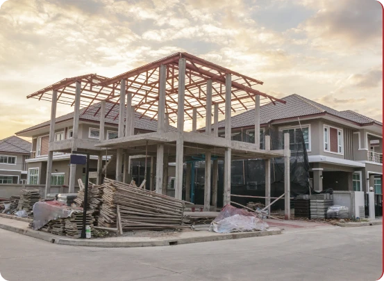Residential Construction close-up by Matrix Renovations
