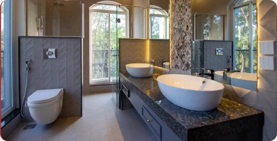 Bathroom Remodeling services by Matrix Renovations