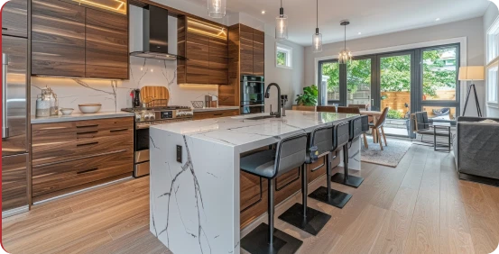 Kitchen Remodeling services by Matrix Renovations