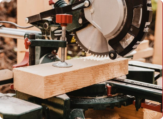 Carpentry close-up by Matrix Renovations