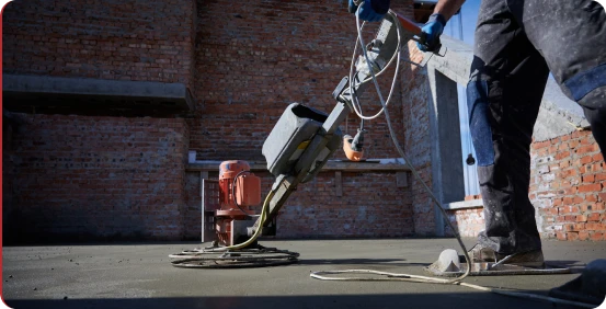 Concrete Work services by Matrix Renovations