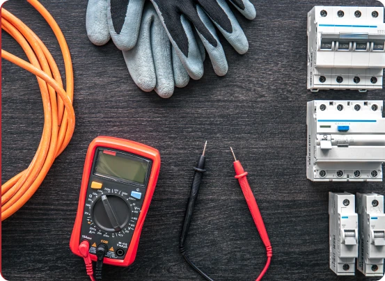 Electrical work in progress by Matrix Renovations