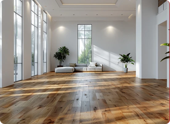 Flooring close-up by Matrix Renovations