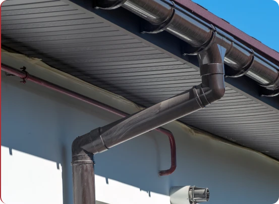 Gutters work in progress by Matrix Renovations