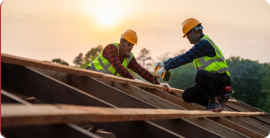 Roofing services by Matrix Renovations