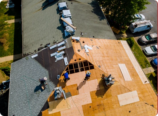 Roofing Repair project by Matrix Renovations