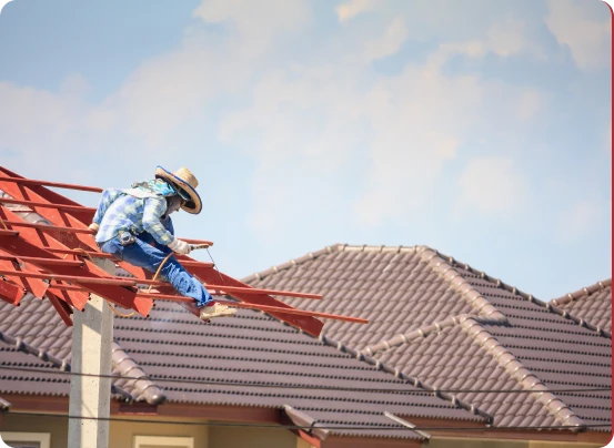 Roofing project by Matrix Renovations