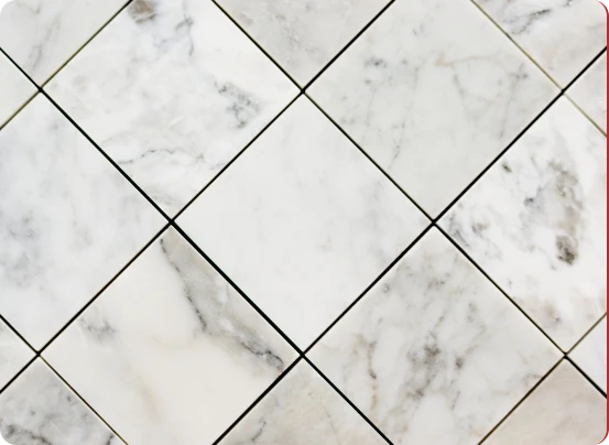 Tile Flooring close-up by Matrix Renovations